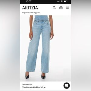 Women’s jeans Aritzia Denim Forum GREAT condition